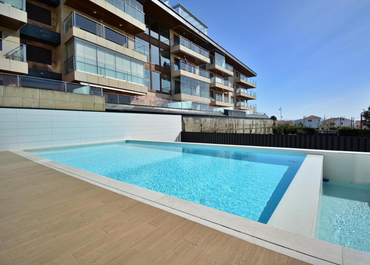 Precioso Apartamento Con Piscina En Sanxenxo Eksteriør billede